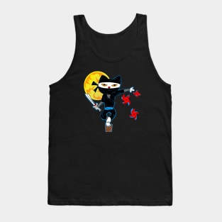 The Ninja Cat Tank Top